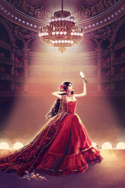 Carlotta and the Chandelier